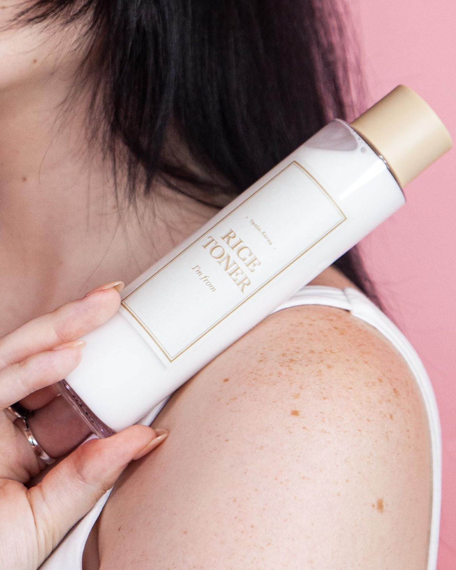  I'm From Rice Toner Cream Set Korean Skincare for Glass Skin  Vegan Hydrating for Dry Skin : Beauty & Personal Care