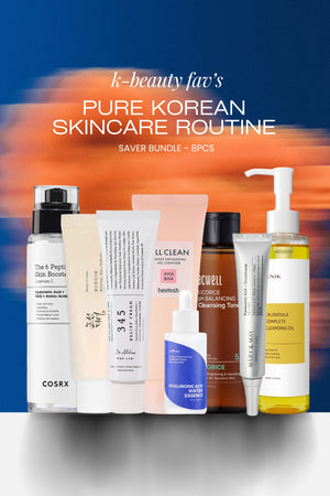 Pure Korean Skincare Routine - Saver Bundle - 8pcs