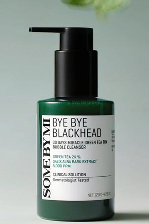 Some By Mi - Miracle Bye Bye 30 Days Blackhead Green Tea Tox Bubble Cleanser