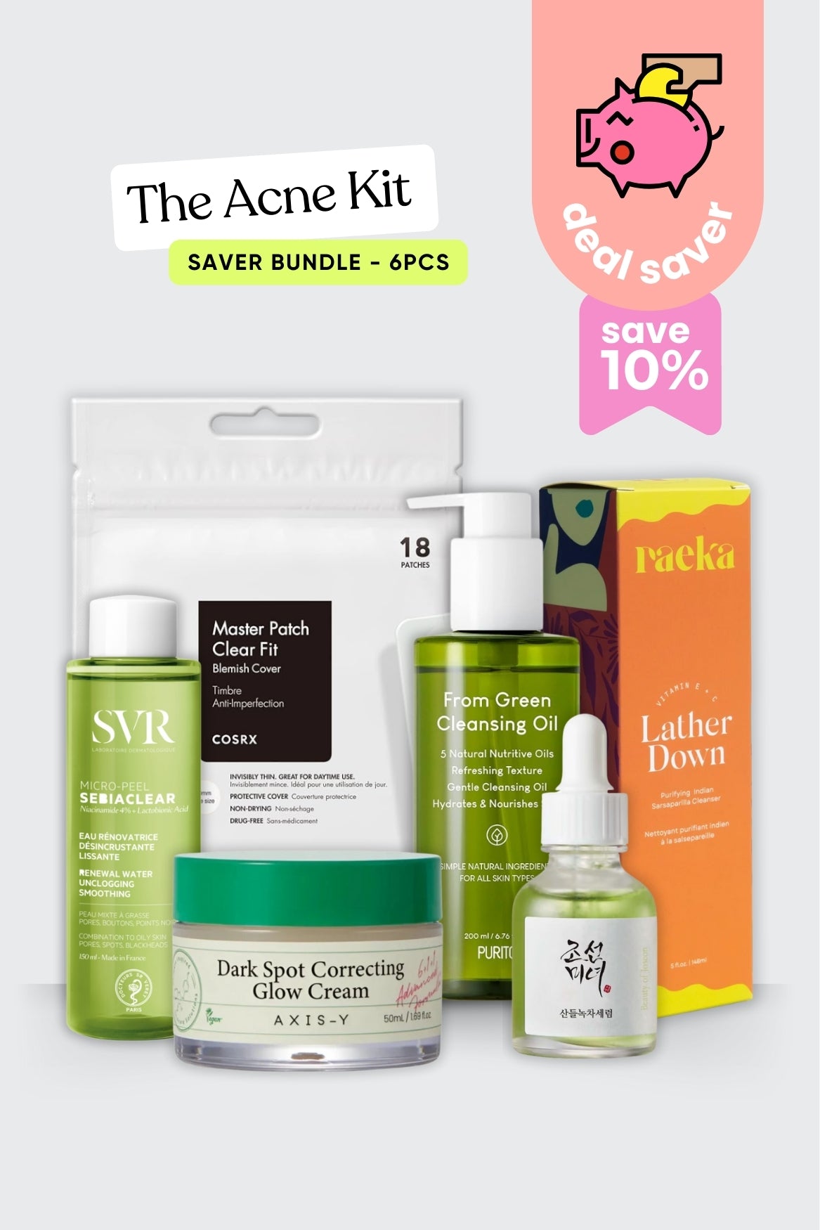 The Acne Kit - Saver Bundle - 6pcs