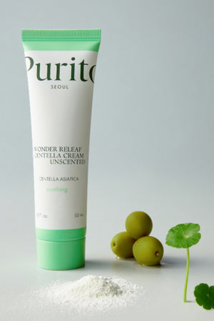 Purito - Centella Green Level Recovery Cream - 50ml (Original / Unscented)