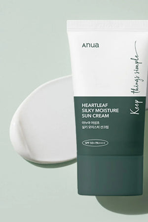 Anua - Heartleaf Silky Moisture Sun Cream - 50ml