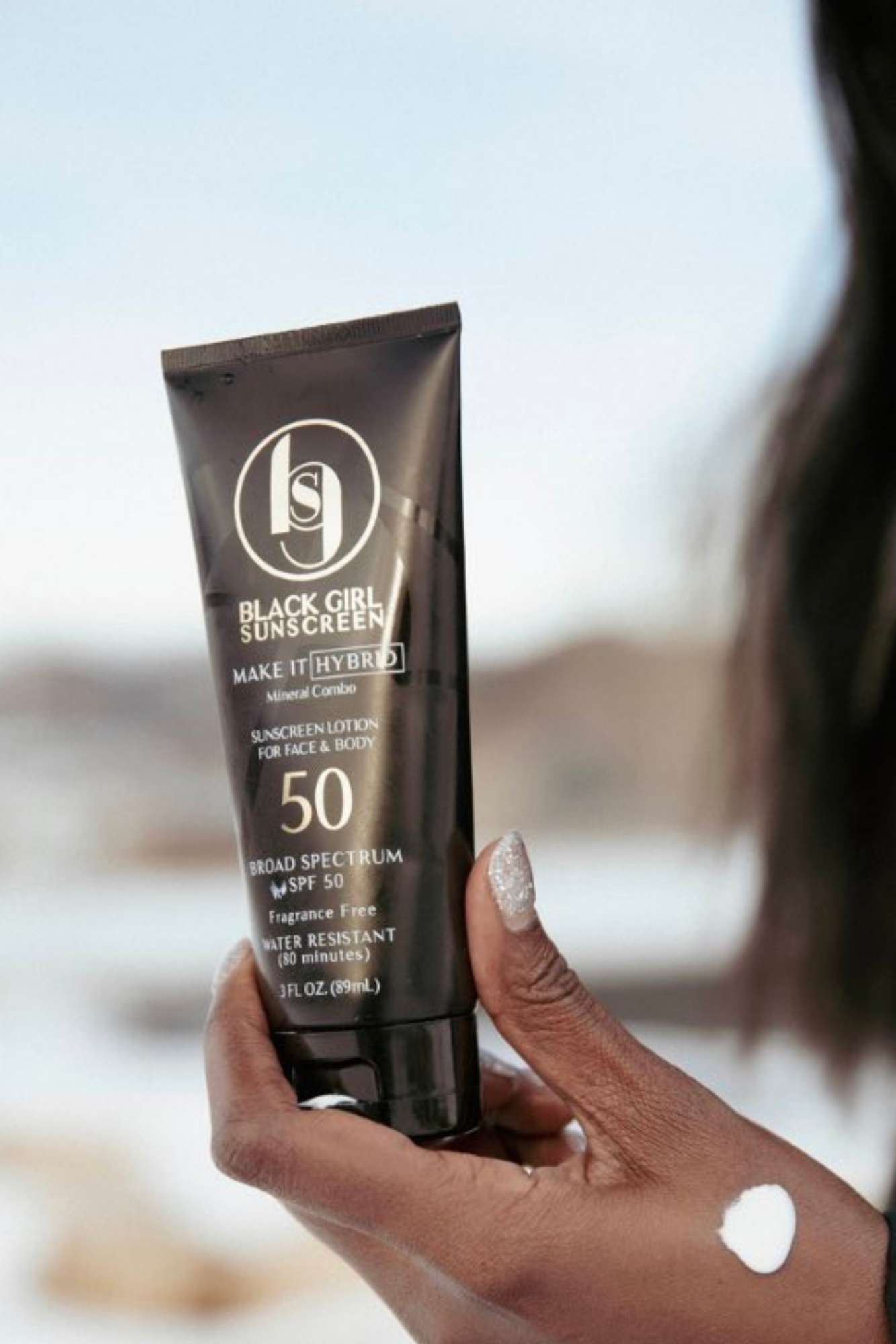 Black Girl Sunscreen SPF 50. Make It Hybrid Mineral Combo 3 Fl Oz